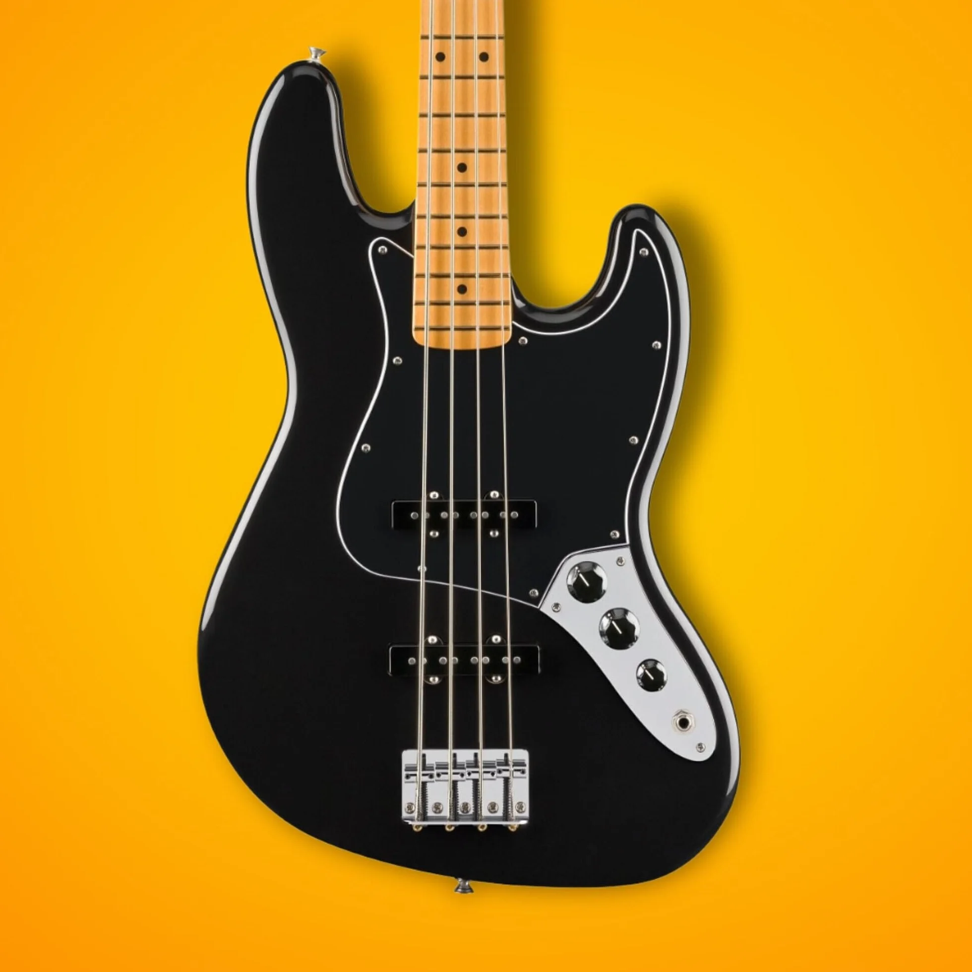 Fender Player II Jazz Bass - Negro con diapasón de arce