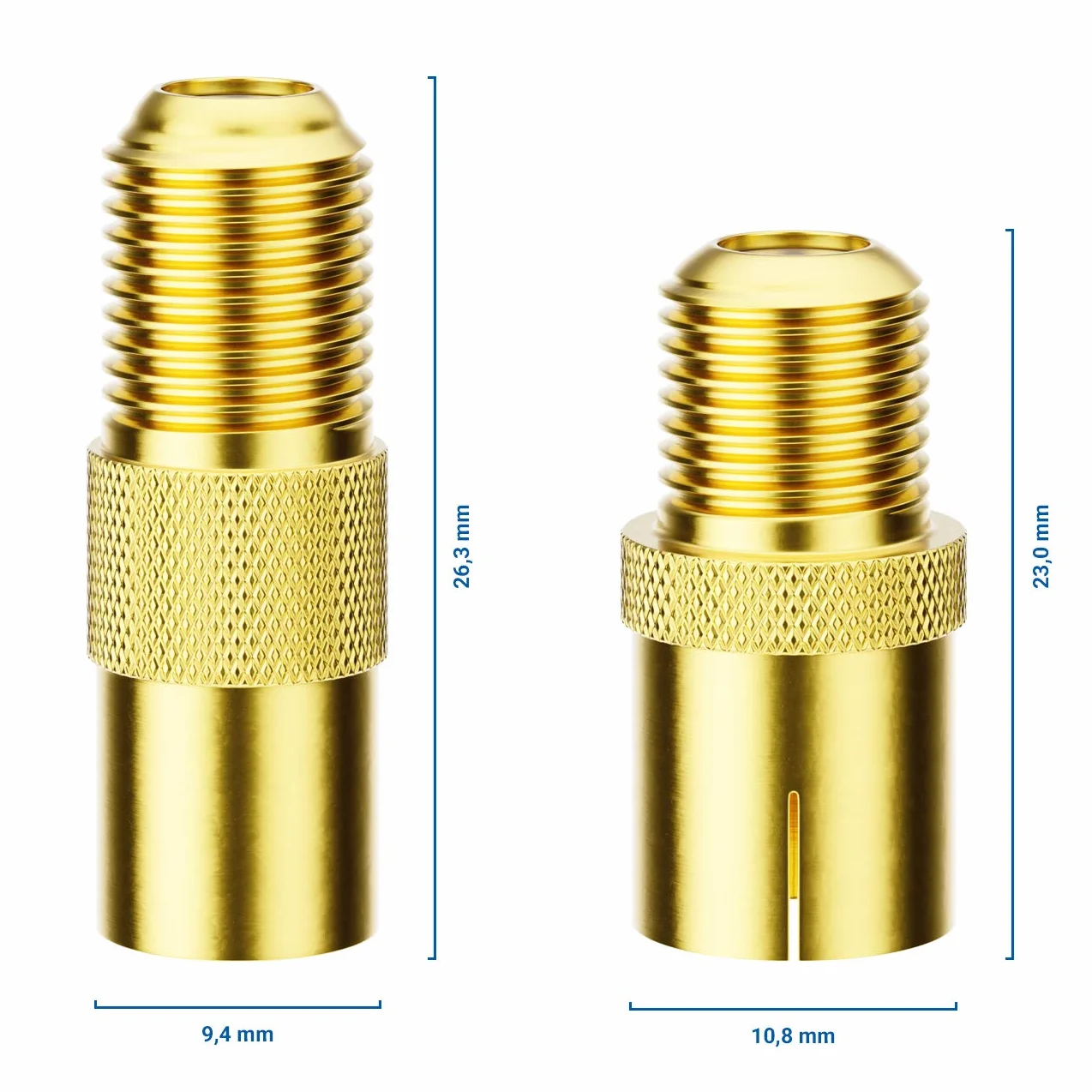deleyCON Adaptador Sat Set F-Plug a Cable de Antena - Acoplamiento Coaxial F-Socket a 1x IEC Enchufe y 1x IEC Toma