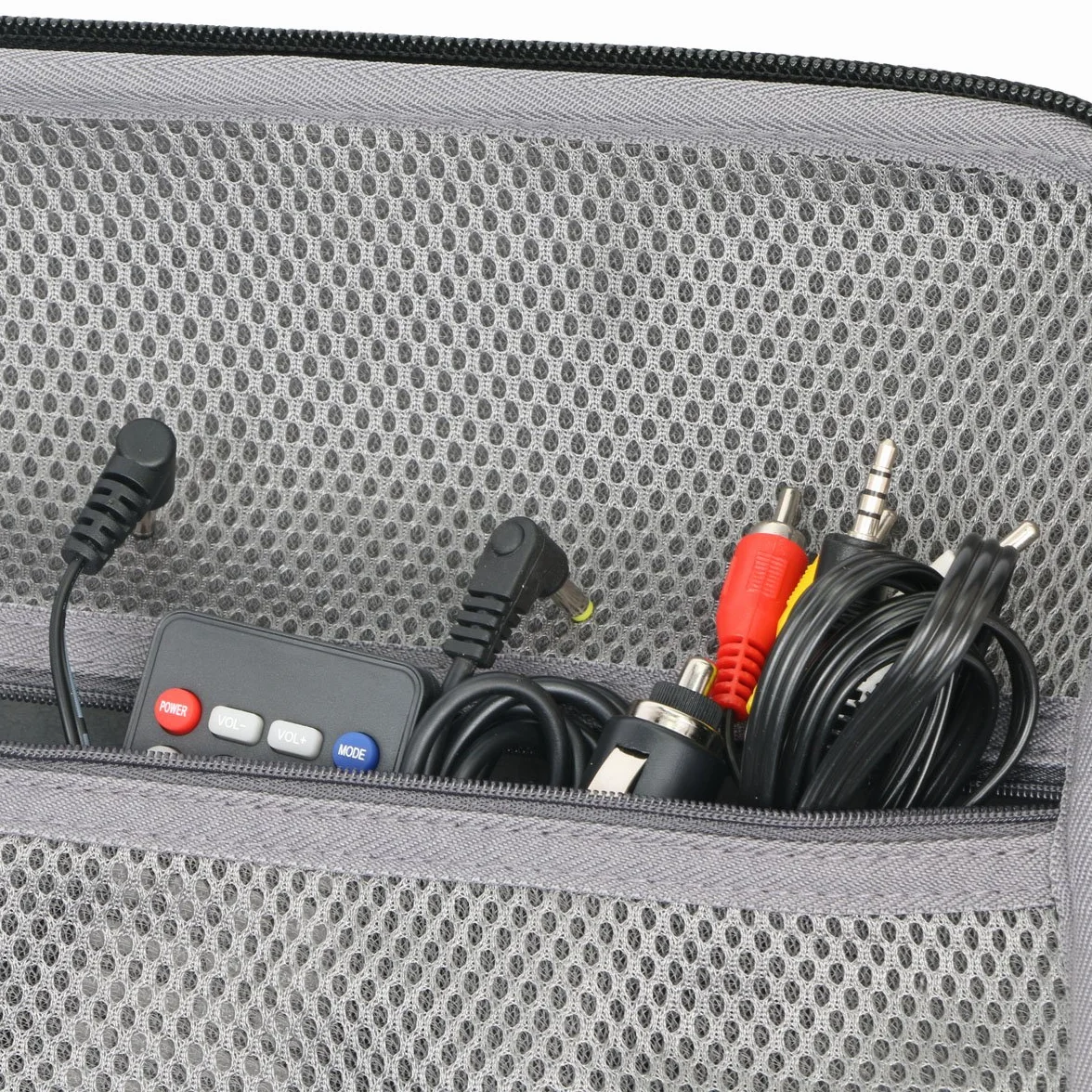 Co2CREA Estuche Duro de Viaje para DBPOWER, WONNIE y APEMAN 10.5 Pulgadas Portátil Reproductor de DVD (Solo la Caja)