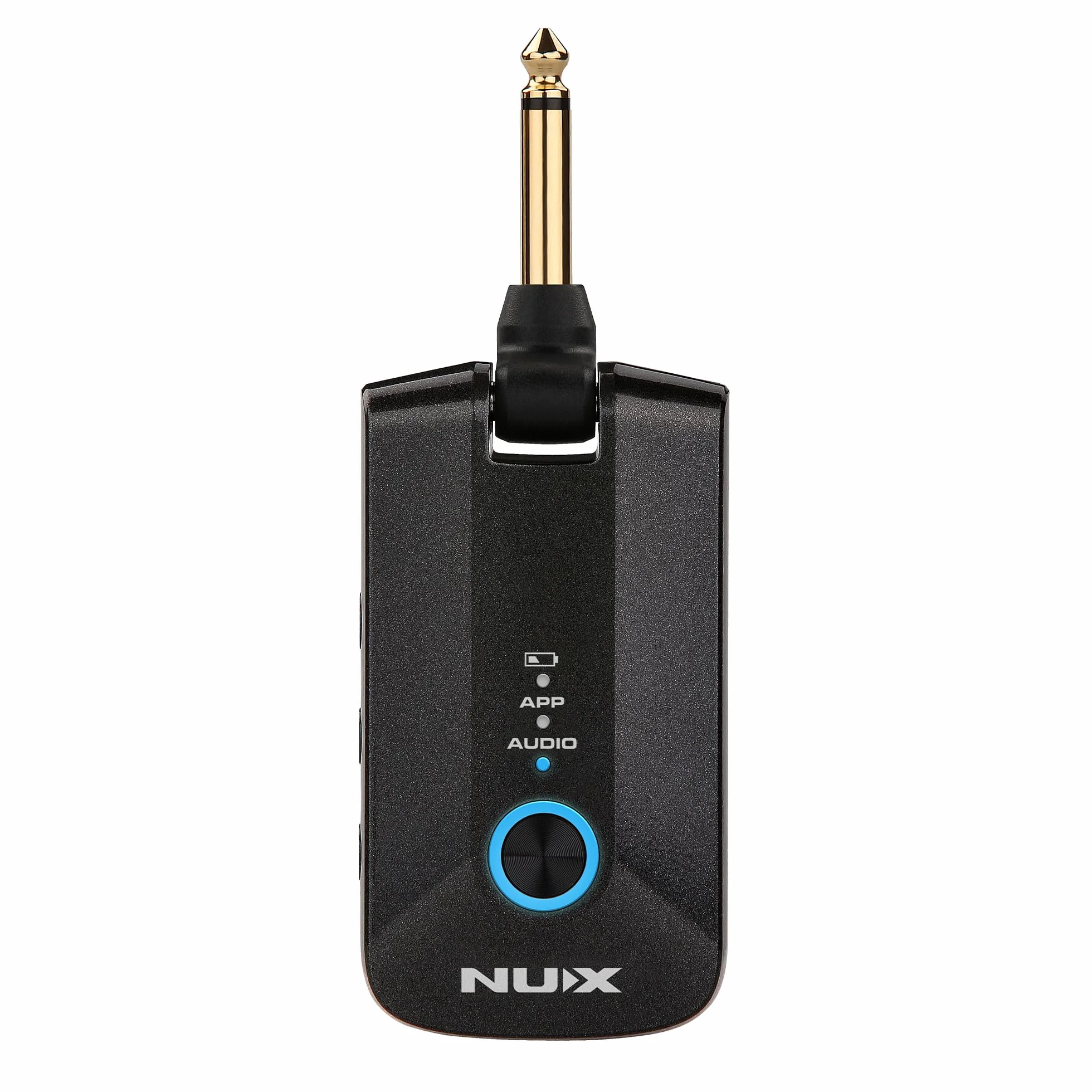 NUX MP-3 Mighty Plug Pro Amplificador de auriculares para guitarra con efectos y modelos IR/amplificador