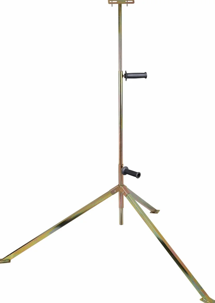 Brennenstuhl TS 250 - Trípode telescópico para focos de construcción (para la grabación de focos, Tubos de Acero de 4 Cantos, Altura Regulable hasta 2,5 m)