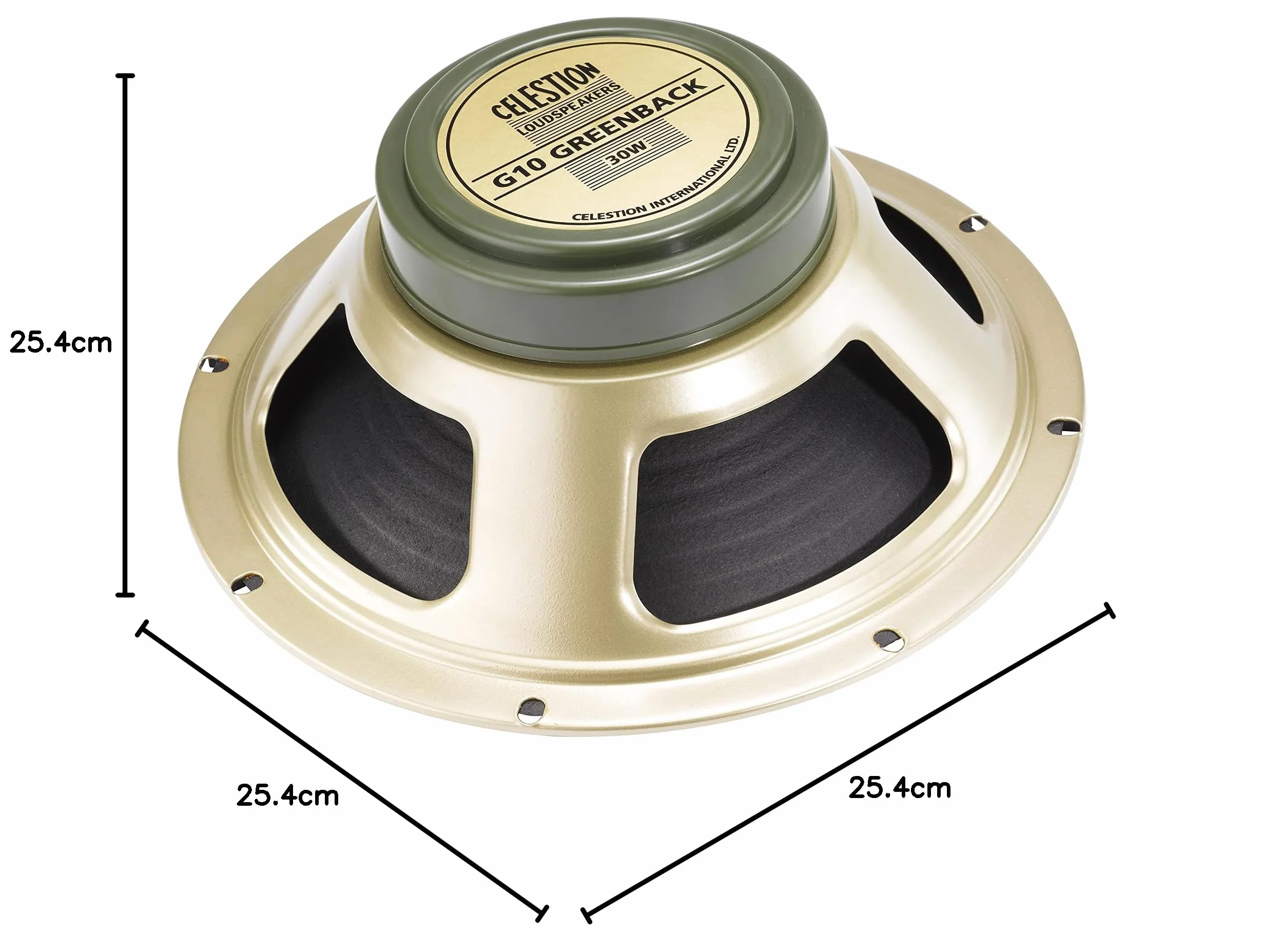 CELESTION G10 Greenback Guitar Loudspeaker Altavoz para Guitarra - 10" - 30W - 8 Ohm
