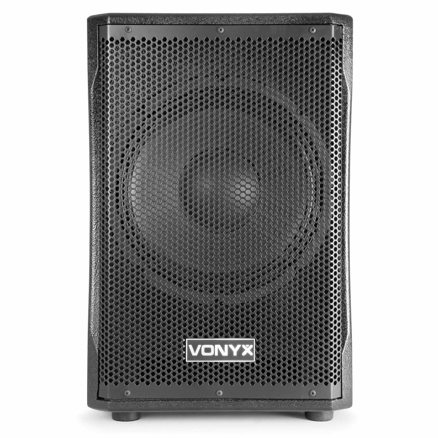 Vonyx VX1200 – Pack Completo DJ con 2 Sistemas 1500W totales, Mezclador STM2290 con Bluetooth, micrófono DM58, Auriculares SH120 y cableado, Equipo de Sonido Profesional para Eventos, Color Negro
