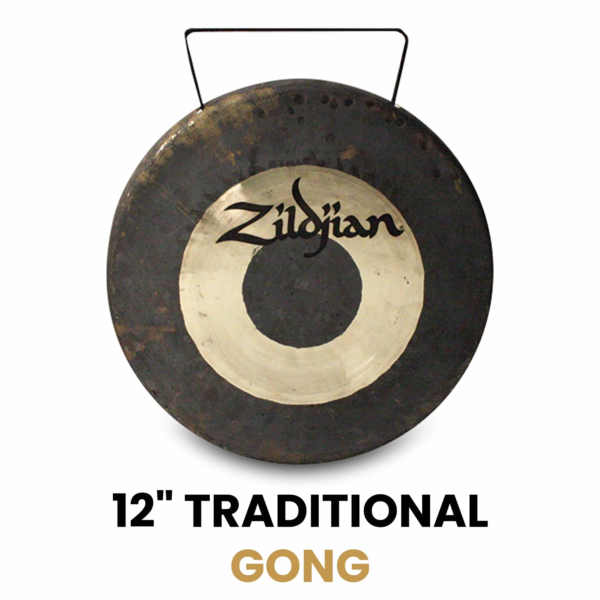 ZILDJIAN P0512 Orchestral Gong 12" tradicional con soporte