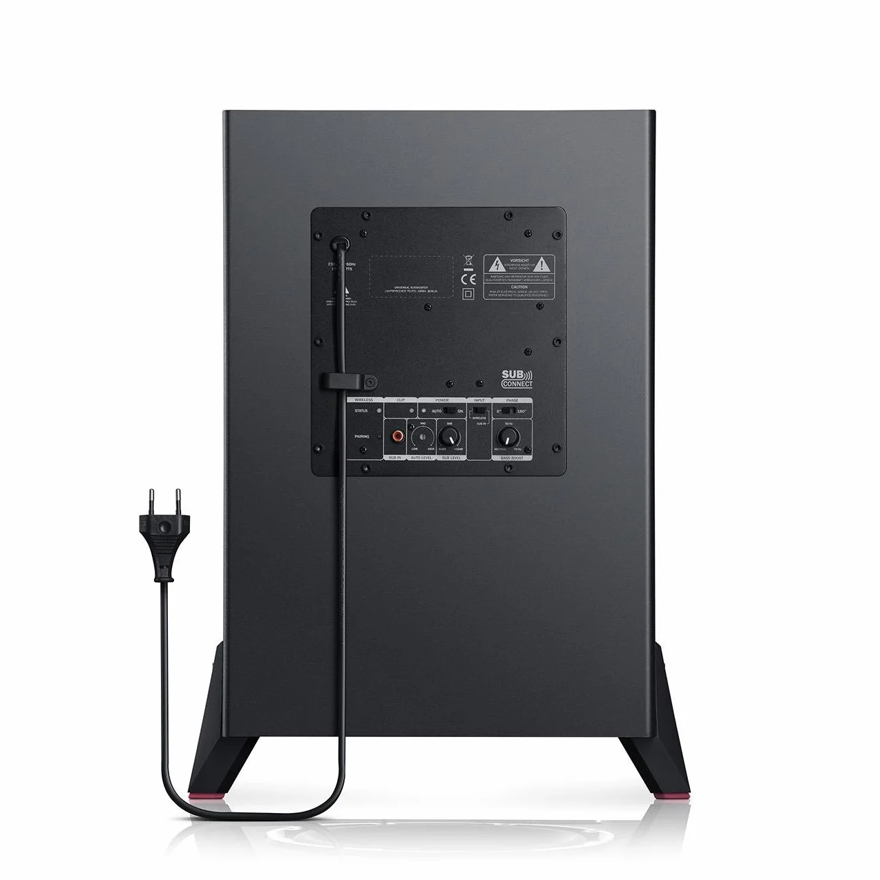 Teufel Subwoofer T 10 Activo Frontfire Downfire Czarny