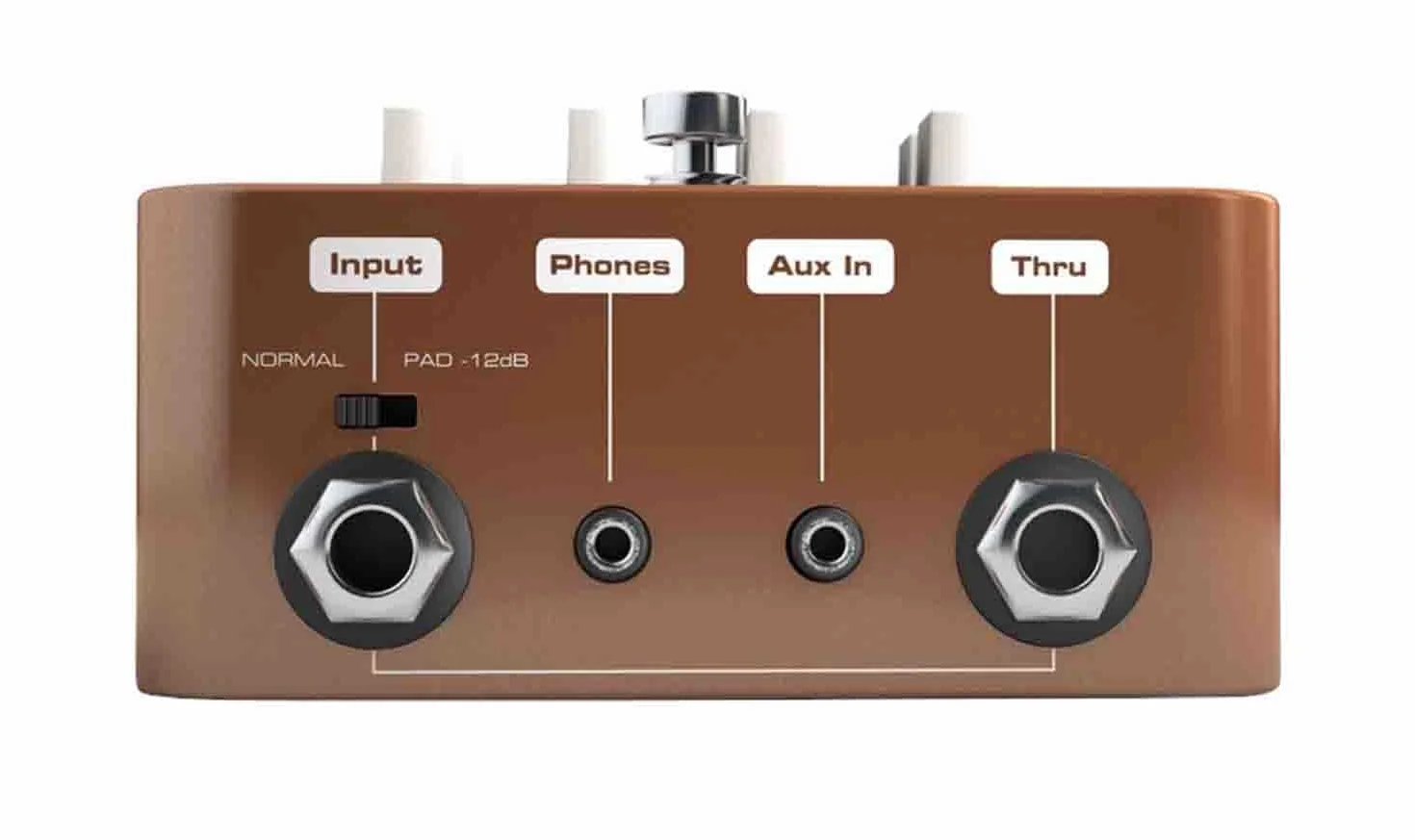 Palmer POCKET AMP ACOUSTIC - Preamplificador portátil para instrumentos de cuerda acústicos
