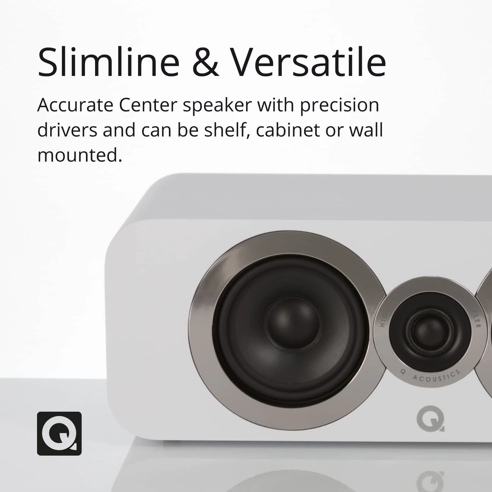 Q Acoustics 3090Ci Altavoz Central Blanco Ártico