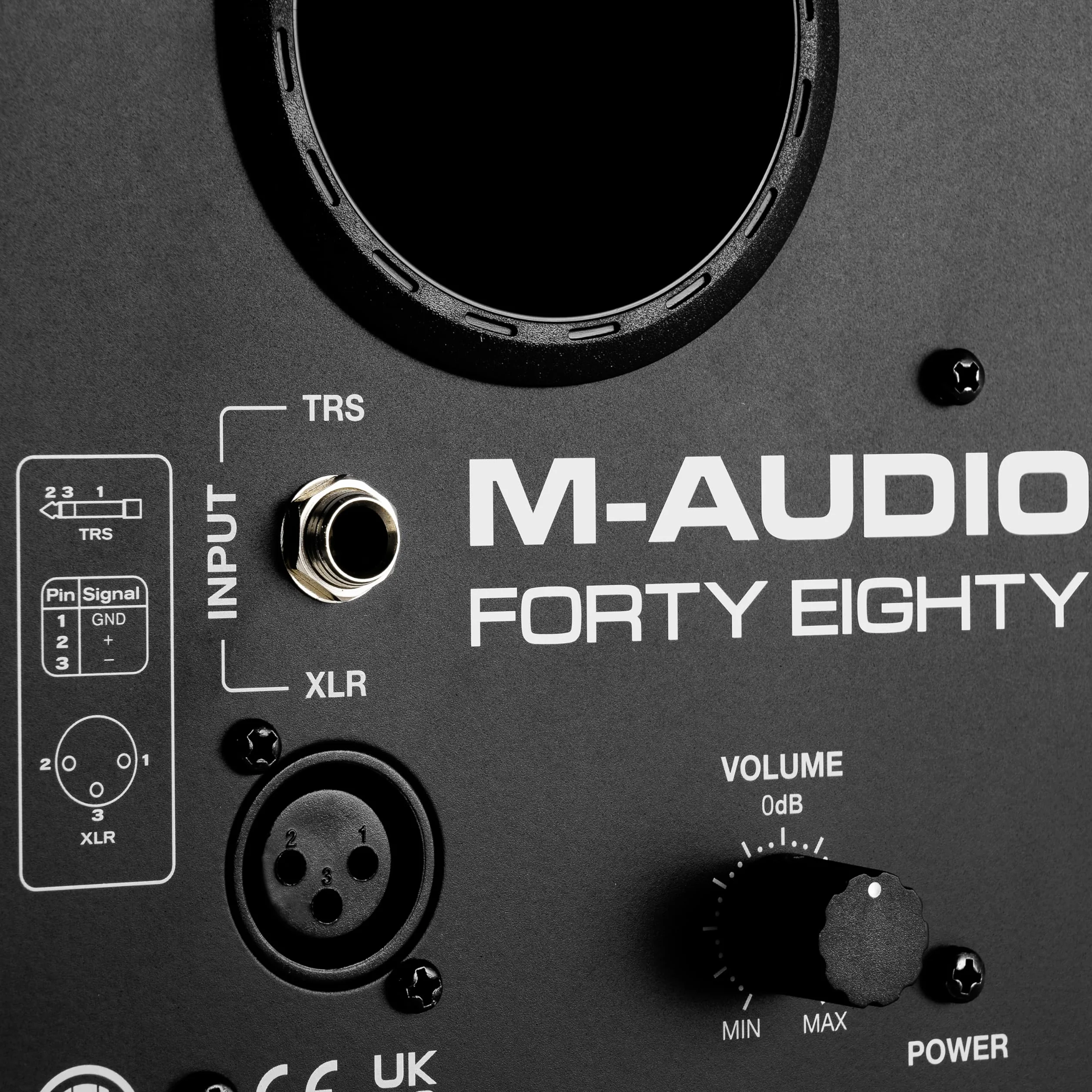 M-AUDIO Forty Eighty 8" 150W Altavoz Bluetooth Monitor de Estudio para producción y Mezcla con Crossover DSP de precisión, EQ, App de Control