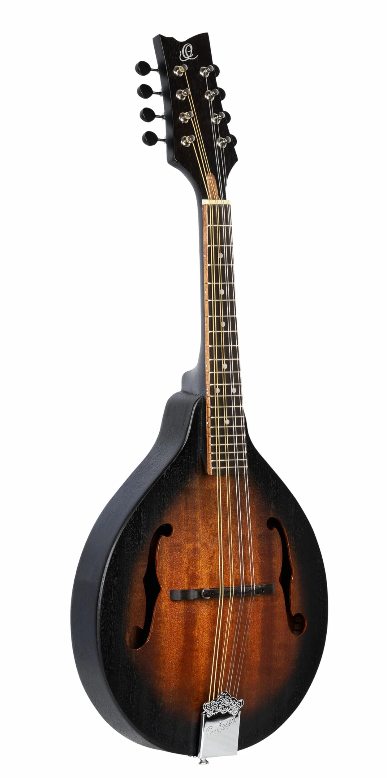 Ortega Caoba mandolina, acabado satinado Sunburst Poro Abierto de época, RMA5VS