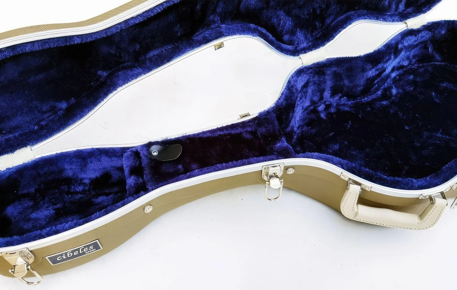 cibeles Estuche ABS para Guitarra Clásica, Marca (Dorado)