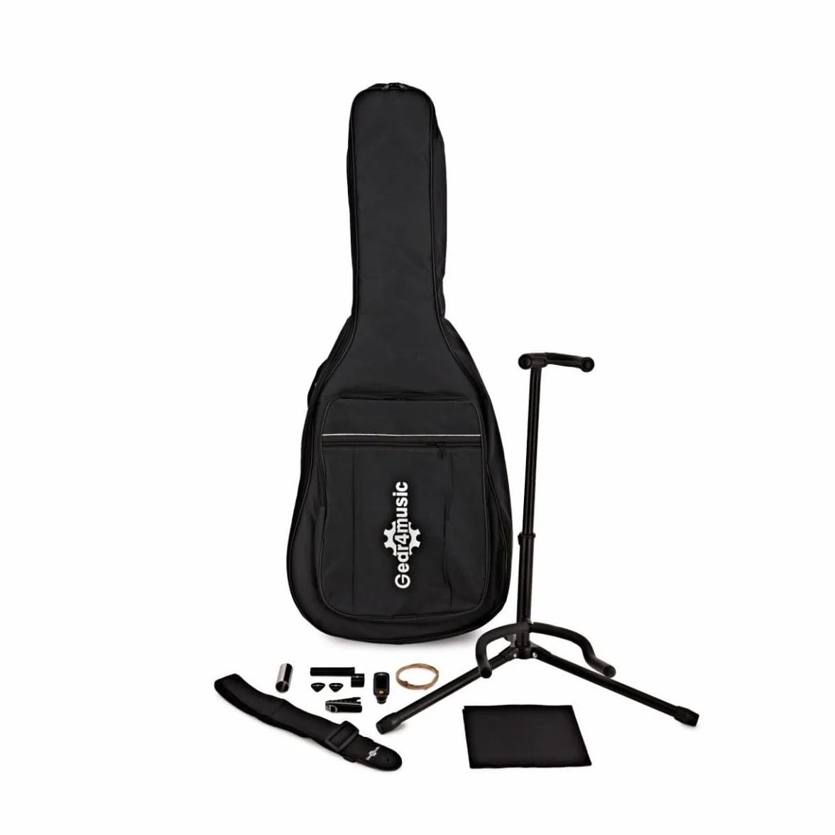 gear4music Pack de Regalo de Accesorios para guitarristas acústicos