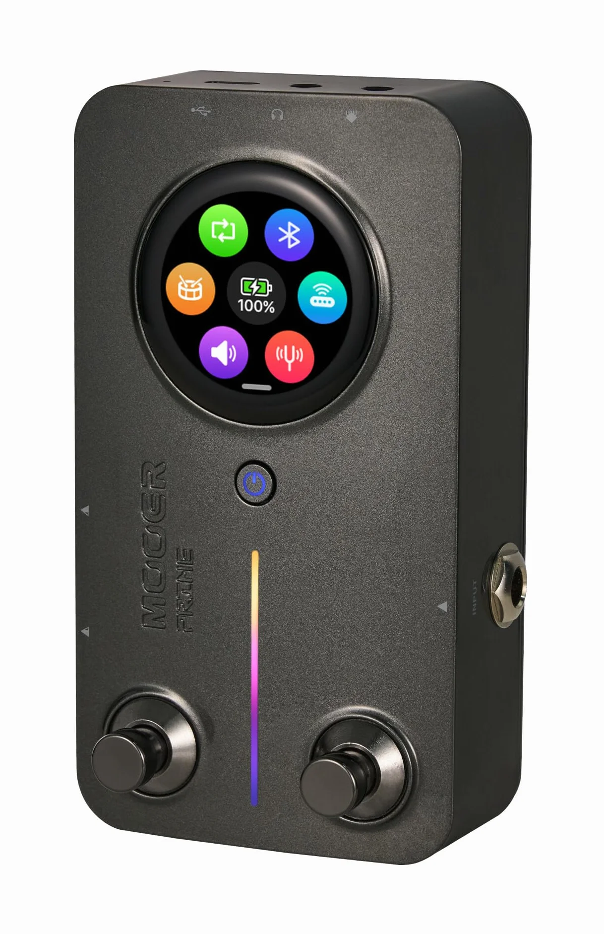 Mooer Prime M2 – Pedal inteligente Multi Effects Floor, gris
