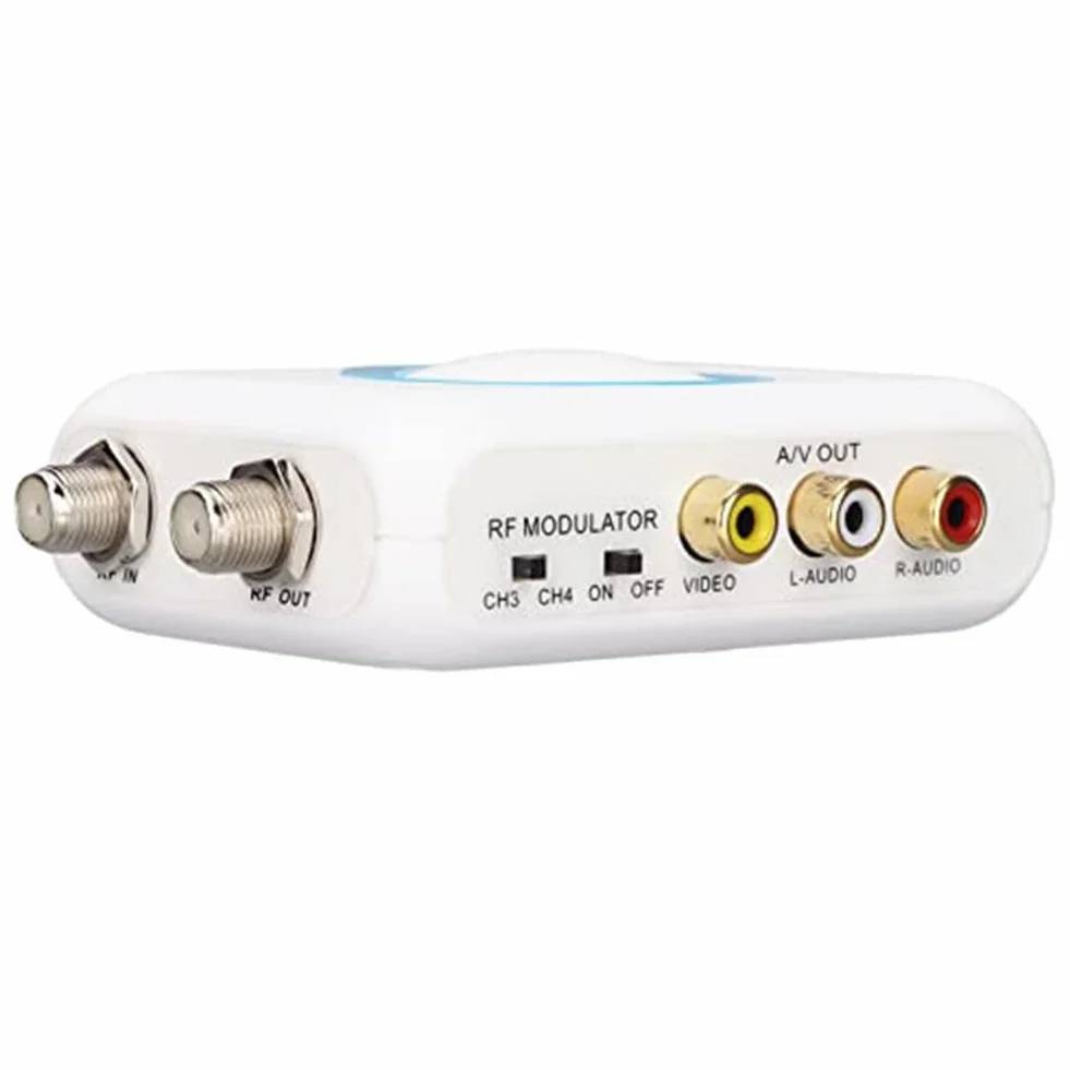 Modulador HD para PAL NTSC, convertidor RF 1080P con entrada HDMI y salida AV/RF, diseño compacto para uso doméstico multimedia TV