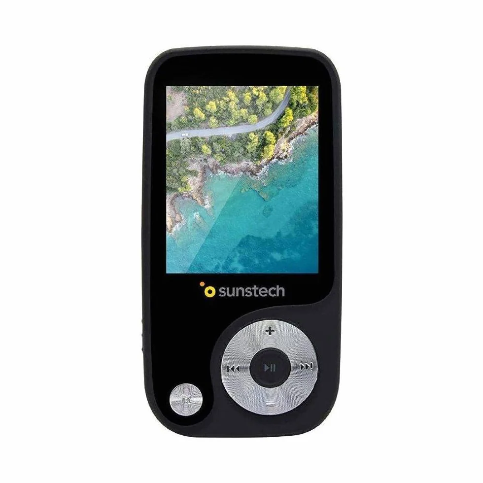 Sunstech Thornblack - Reproductor de MP4 (pantalla de 1.8", 4 GB de capacidad) color negro