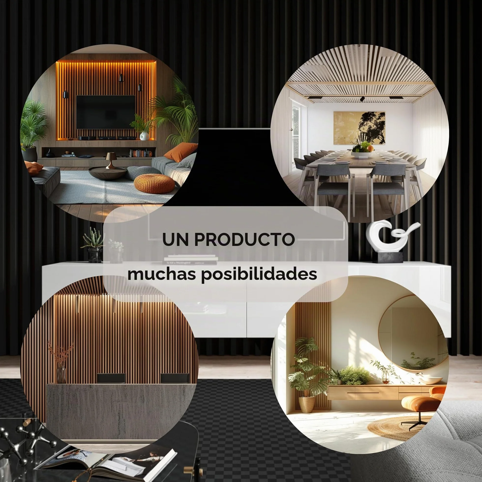 Lote de 12 Paneles de Pared MDF Efecto Madera 240 x 3 cm Roble Artisan Lamas Decorativas Revestimiento de Pared y Techo