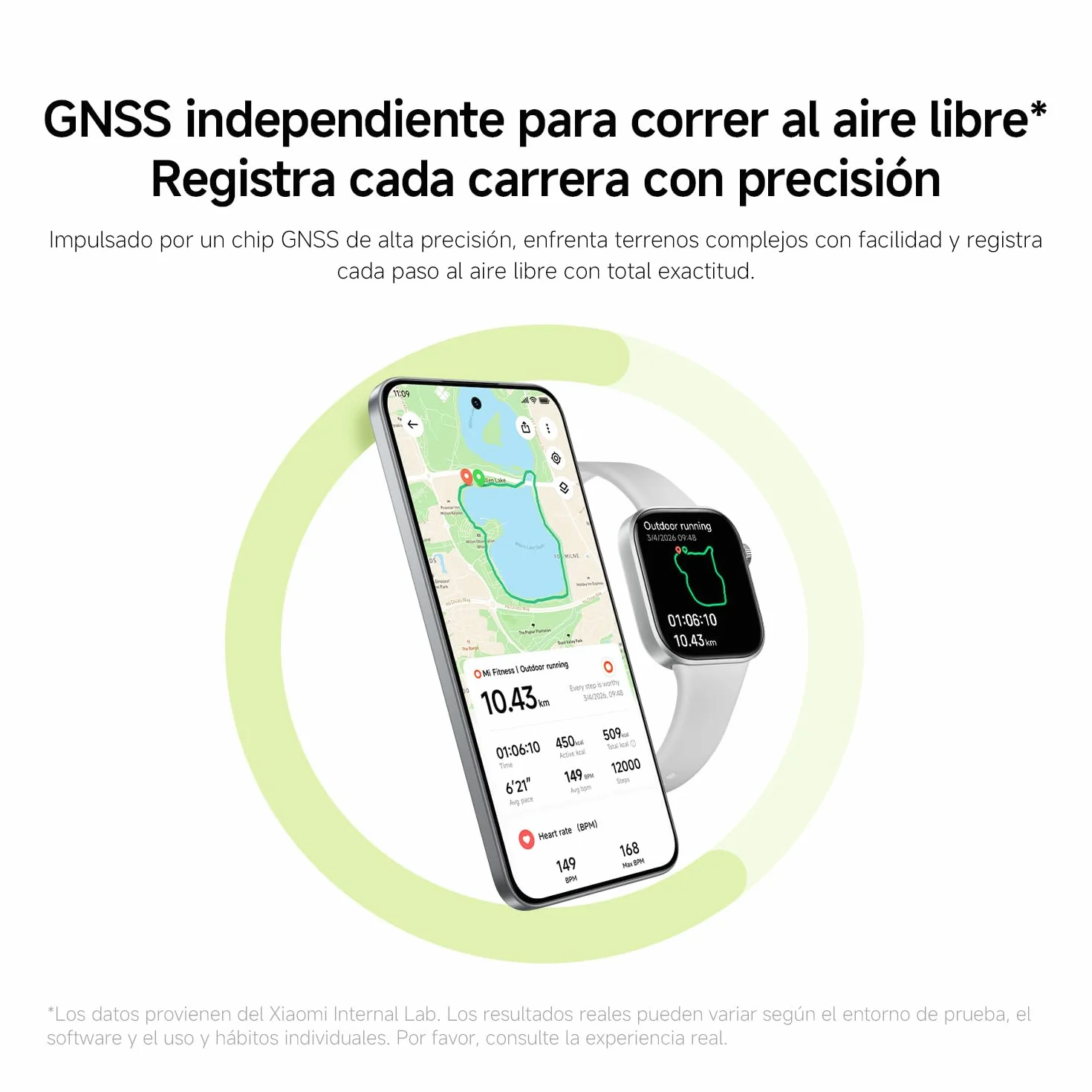 XIAOMI Redmi Watch 6, Reloj Inteligente Mujer y Hombre, Pantalla AMOLED 2.07'', Monitoreo cardíaco, sueño y estrés, 150+ Modos Deportivos, 24 Días de Batería, 5ATM, GPS, iOS & Android, Negro