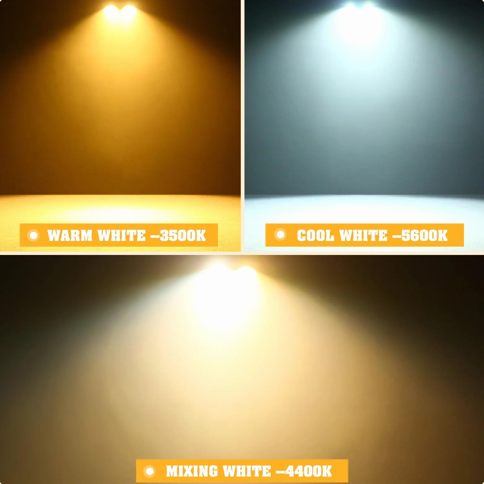 2PCS 200W COB Foco Escenario, Cegadoras LED COB Par Blanco Frío/Cálido Efecto con Activación por Sonido, Foco Par Teatro para Iglesia Discoteca Boda Iluminación de Audiencia Halloween Navidad