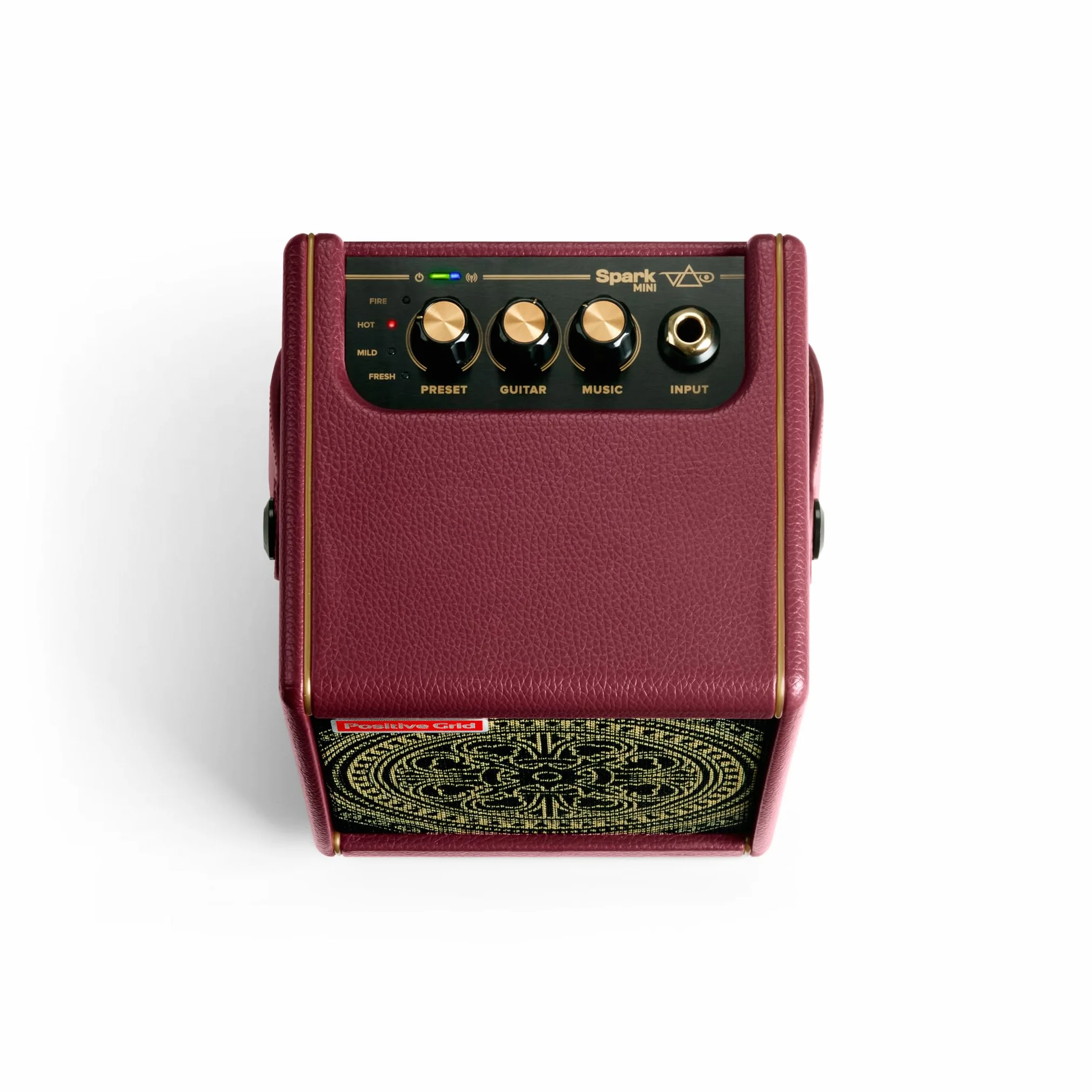 Positive Grid Spark Mini Vai Special Edition 10-Watt Portable Smart Guitar Amp and Bluetooth Speaker – Designed by Steve Vai