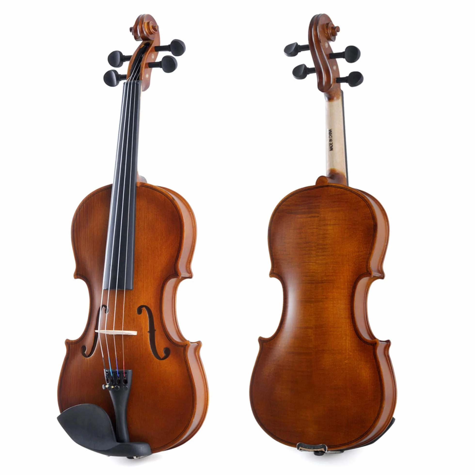 Aileen Violín 4/4 Principiante con Engomada del Tablero de Violín, Manual de Usuario, Estuche Rígido, Arco, Colofonia, Puente y Paño de Pulido