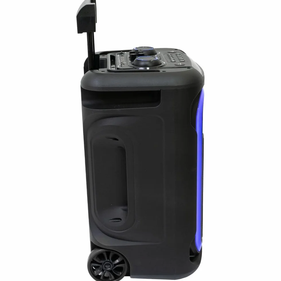 Ibiza MOBILE800 - Sistema de sonido para fiestas (800 W, TWS, micrófono, carrito)
