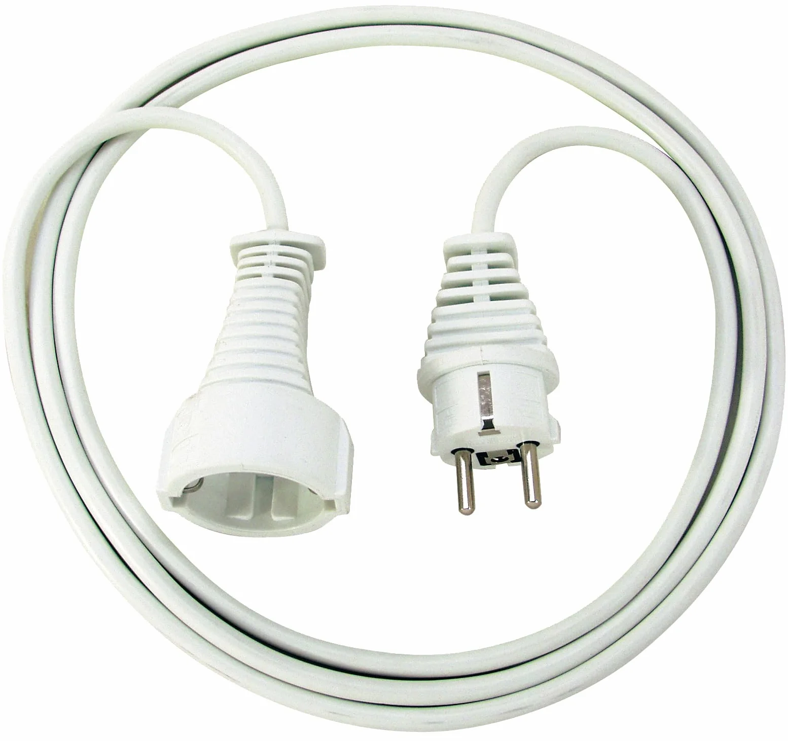 Brennenstuhl Cable alargador de Corriente 2 m Blanco
