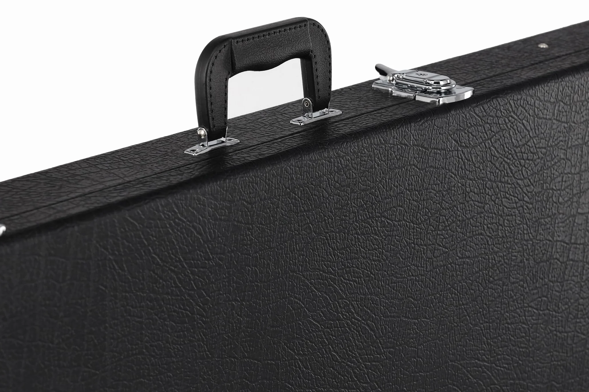 GEWA estuche de madera con revestimiento de plástico negro, estuche para guitarra eléctrica universal