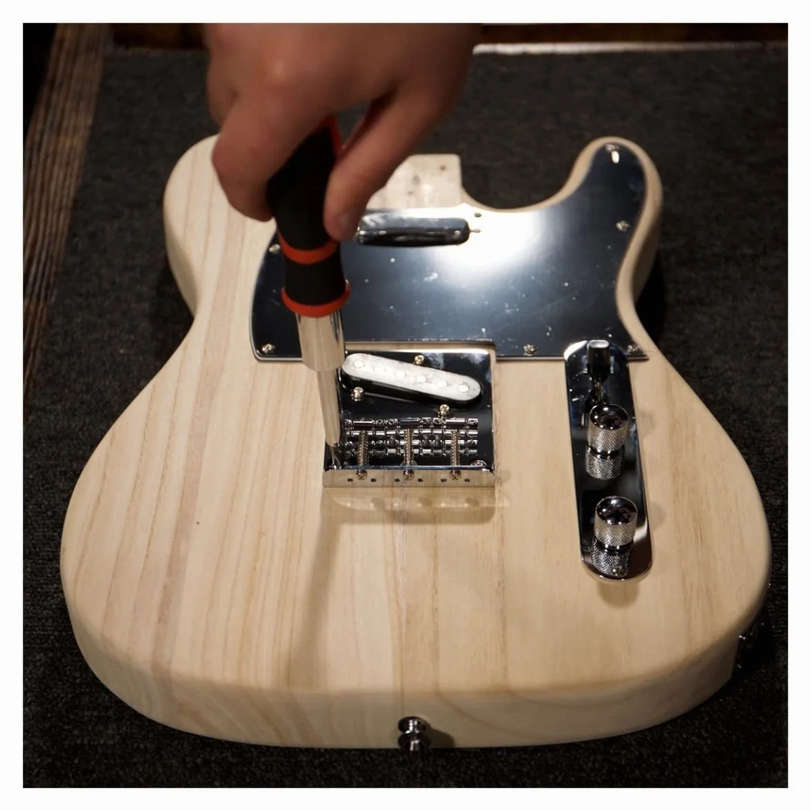 Gear4music Kit Montaje Guitarra Electrica DIY para Montar Estilo Telecaster