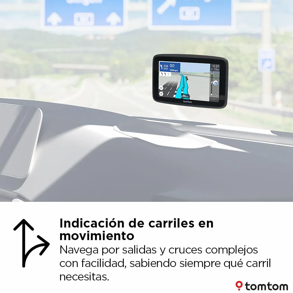 TomTom GO Professional 2.ª generación navegador para camión 6" pantalla táctil capacitiva mapas Europa tráfico tiempo real