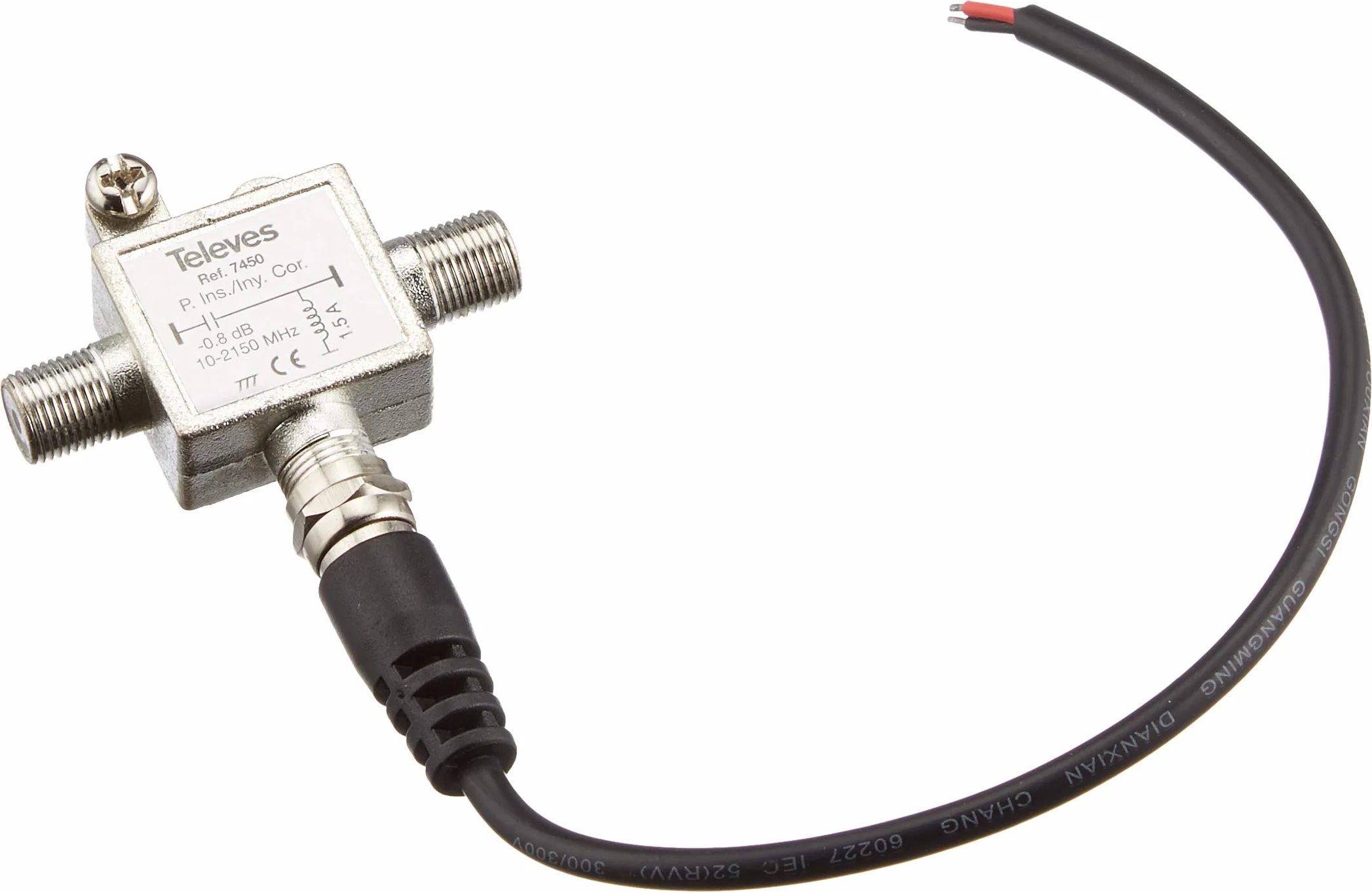 Televés - Televes 7450 - Inyector tensión vdc 10-2150mhz