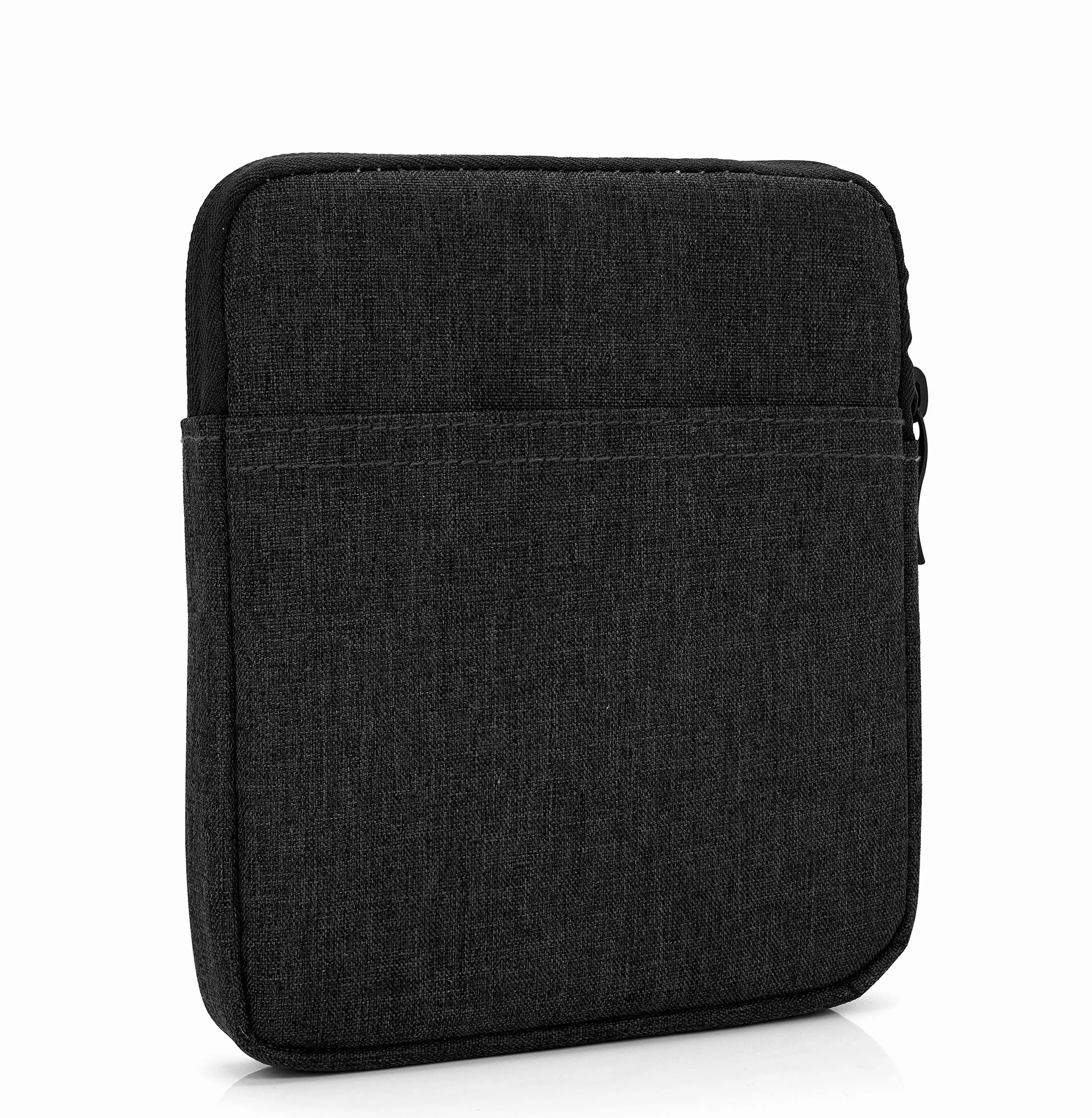 MyGadget Bolsa de Nylon para Tablet 7 Pulgadas - Estuche Acolchado 14,5 x 17 cm - Sleeve Negro para Kindle Oasis 9a & 10a Generación