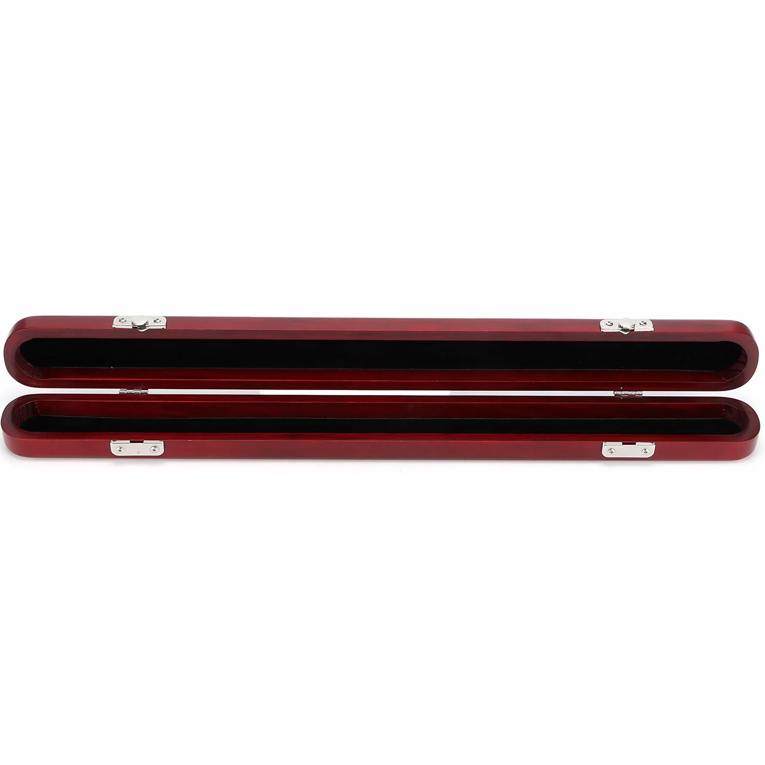 Yctze Caja para Batuta - Estuche de Madera para Almacenamiento de Batuta de Director para Músicos, Caja Protectora para Musical con Cierre Seguro, Elegante Diseño de Madera Compuesta para un Fácil