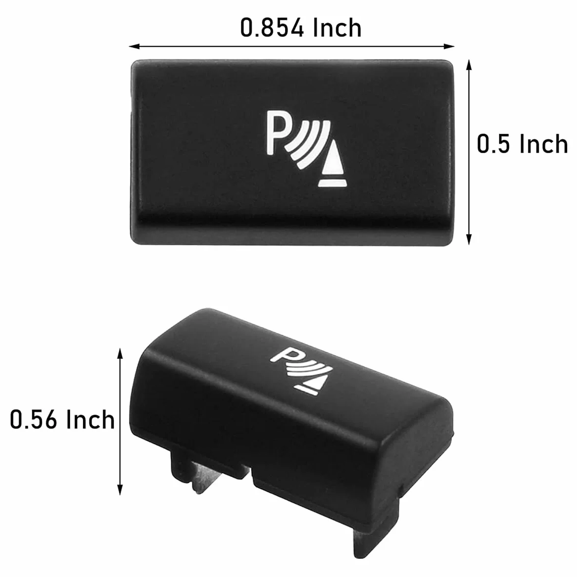 Cubierta del interruptor del sensor del radar del aparcamiento del coche para X5 E70 2006-13 X6 E71 2008-2014