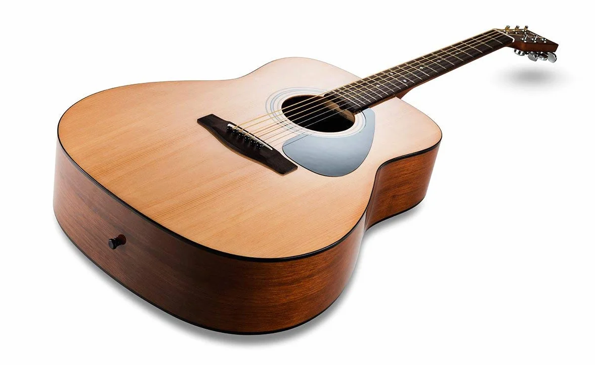 Yamaha F310 Guitarra Acústica – Guitarra Folk 4/4 de madera, 63.4 cm, escala 25 pulgadas, 6 cuerdas metálicas, color Madera natural