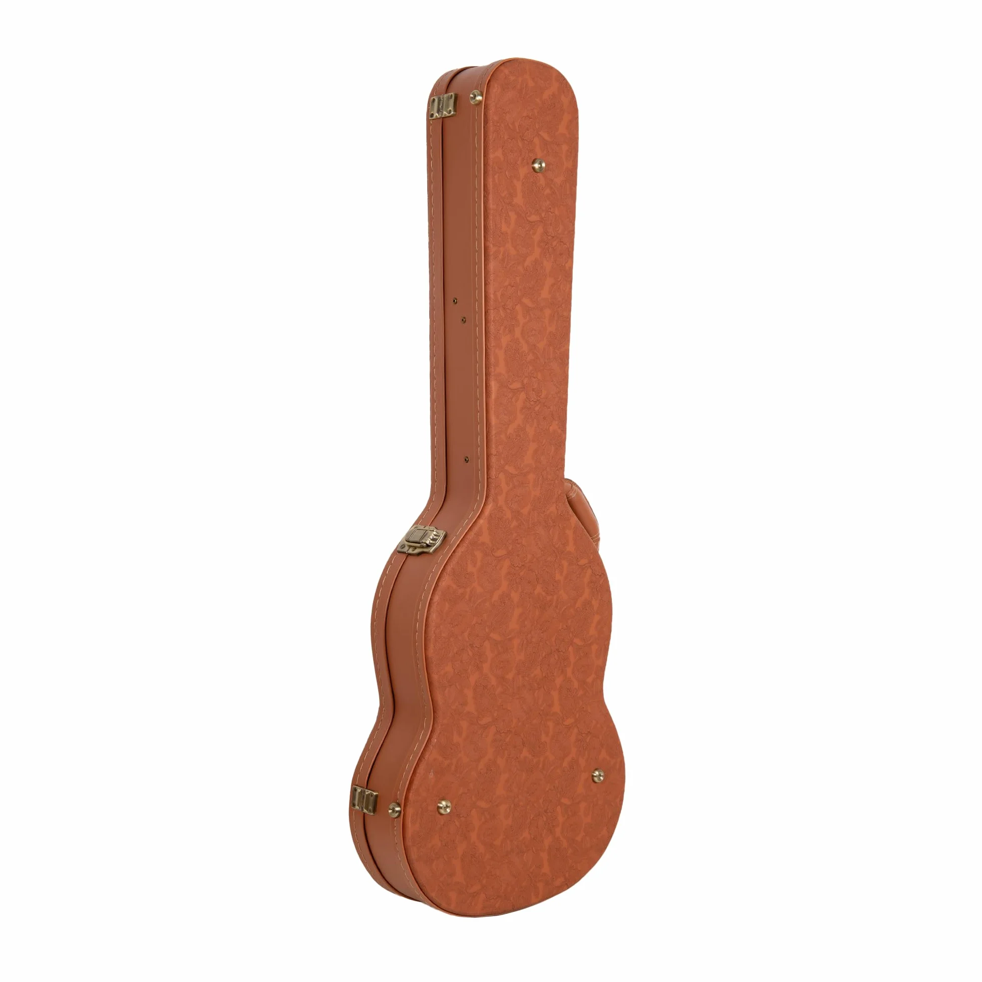 Crossrock Relief Series CRW630 - Caja eléctrica de Madera con Superficie Altamente Texturizada, Forro Polar de imitación de visón, Cierres de Acero Inoxidable