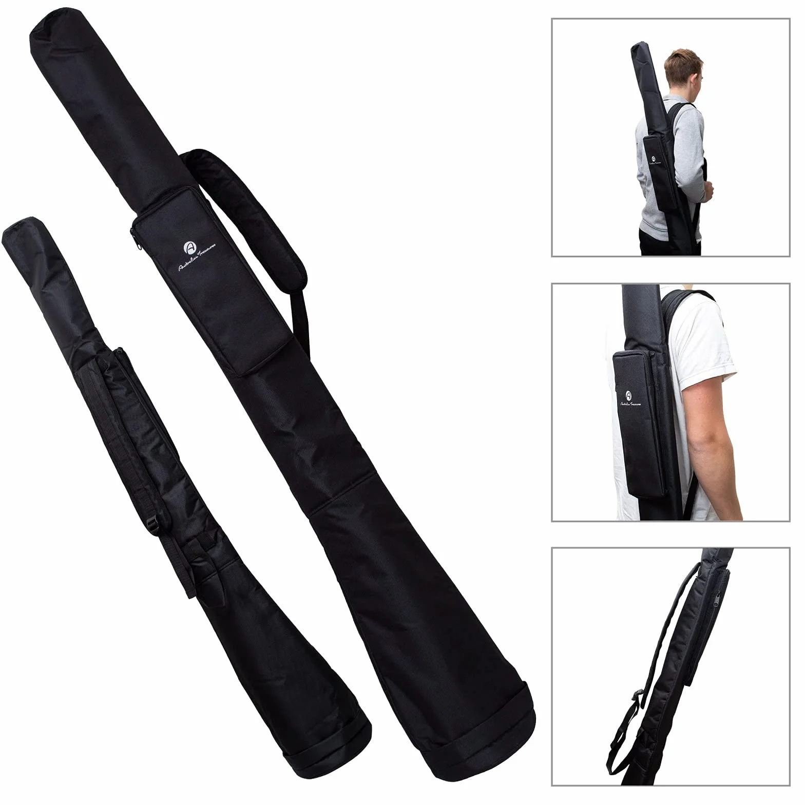 DIDGERIDOO: Mogano PRO 147cm incluyendo bolsa didgeridoo de nylon