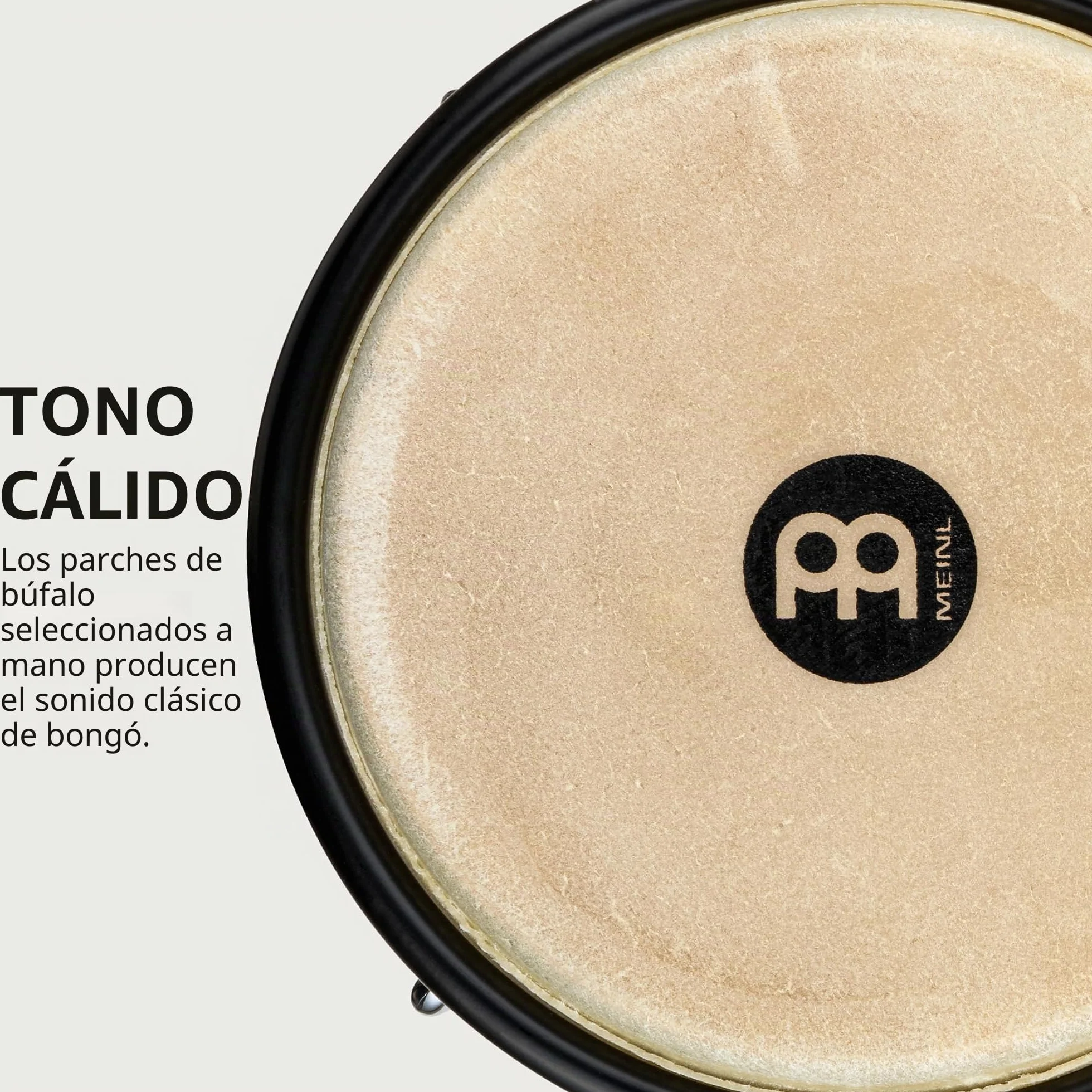 Meinl Percussion HB100VSB - Wood bongo, Multicolor, Estallido de sol