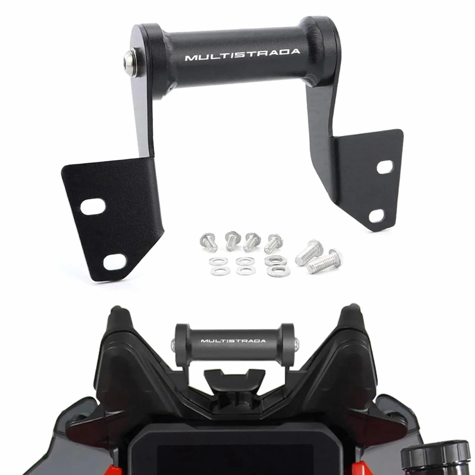 Ducati Multistrada V4 V4S V4RS Pikes Peak Rally Soporte GPS Motocicleta Adaptador Teléfono
