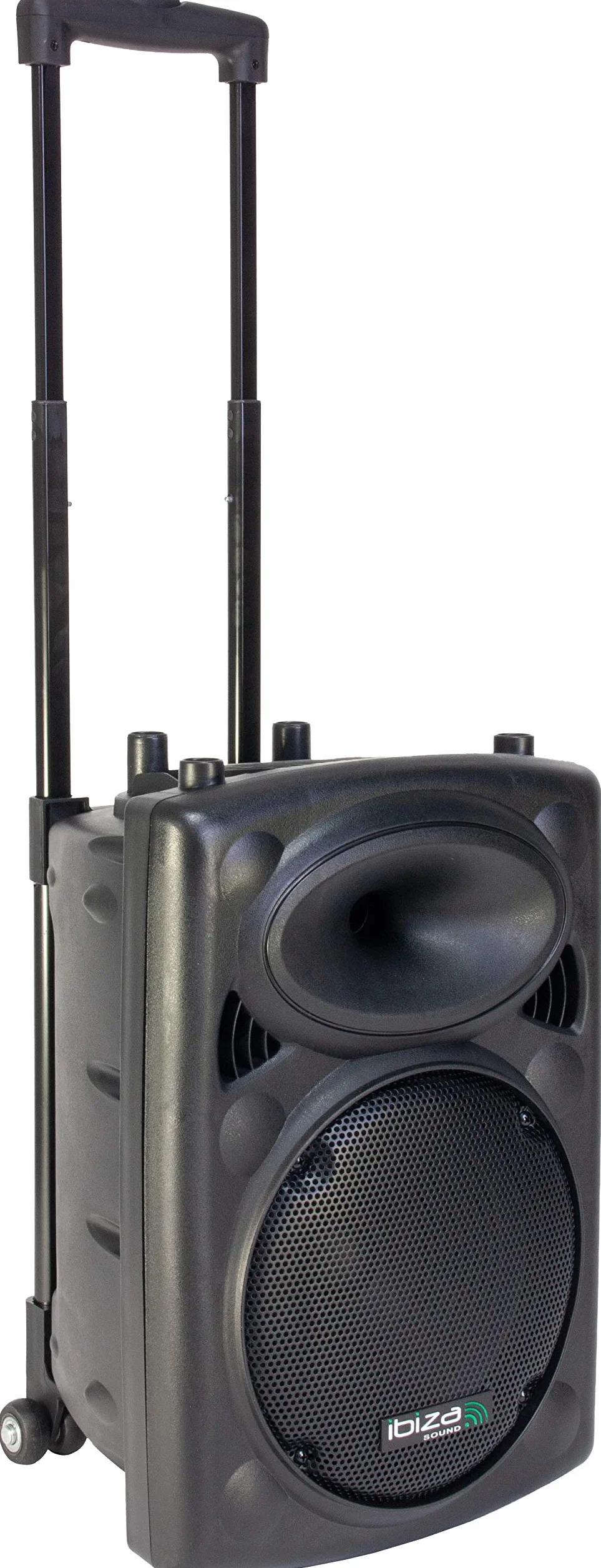 Ibiza 15-6081 Sound PORT10UHF-BT, Megafonía portátil, 10 pulgadas, color negro, 10”, 500W