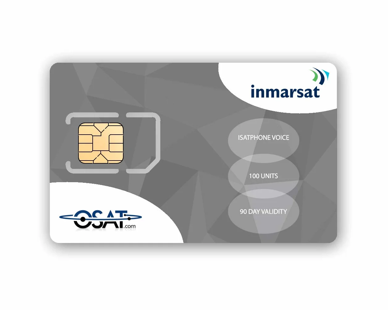 Inmarsat IsatPhone karta przedpłacona SIM 100 jednostek (67 minut)
