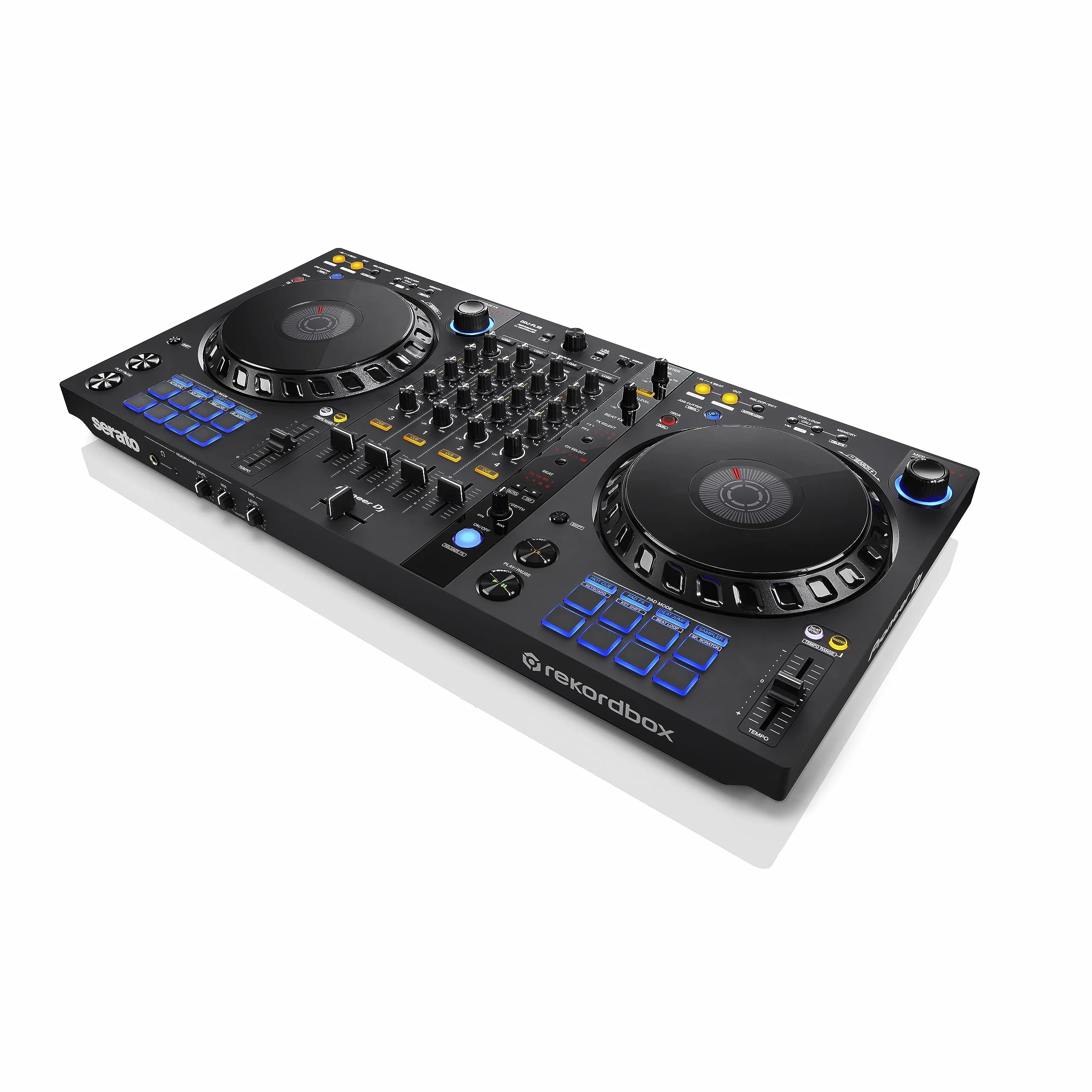 Pioneer DJ DDJ-FLX6 - Controlador DJ de 4 decks para Rekordbox y Serato