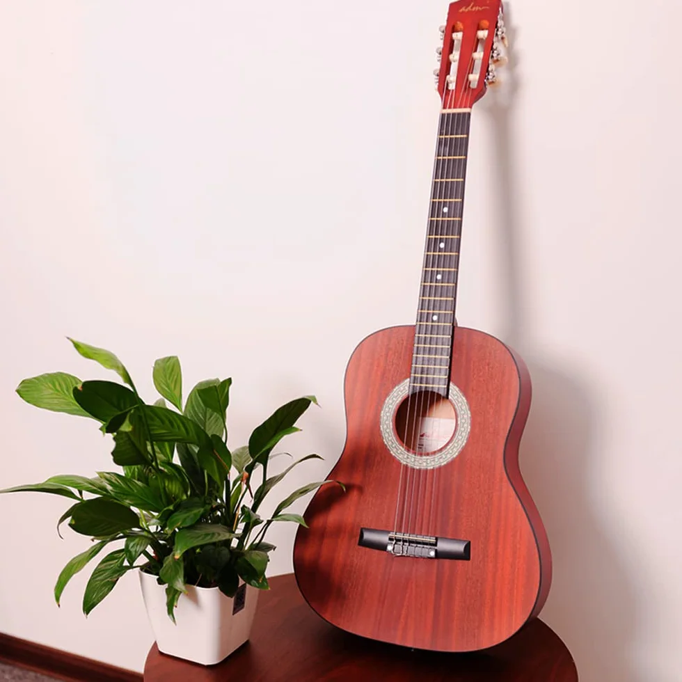ADM 3/4 Guitarra Clásica para Niños, Kit de Guitarra Española de 36 pulgadas para Adultos y Estudiantes, Guitarra de Cuerdas de Nylon de Apariencia Especial
