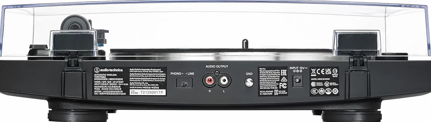 Audio-Technica LP3XBTBK Giradiscos Inalámbrico Automático Negro