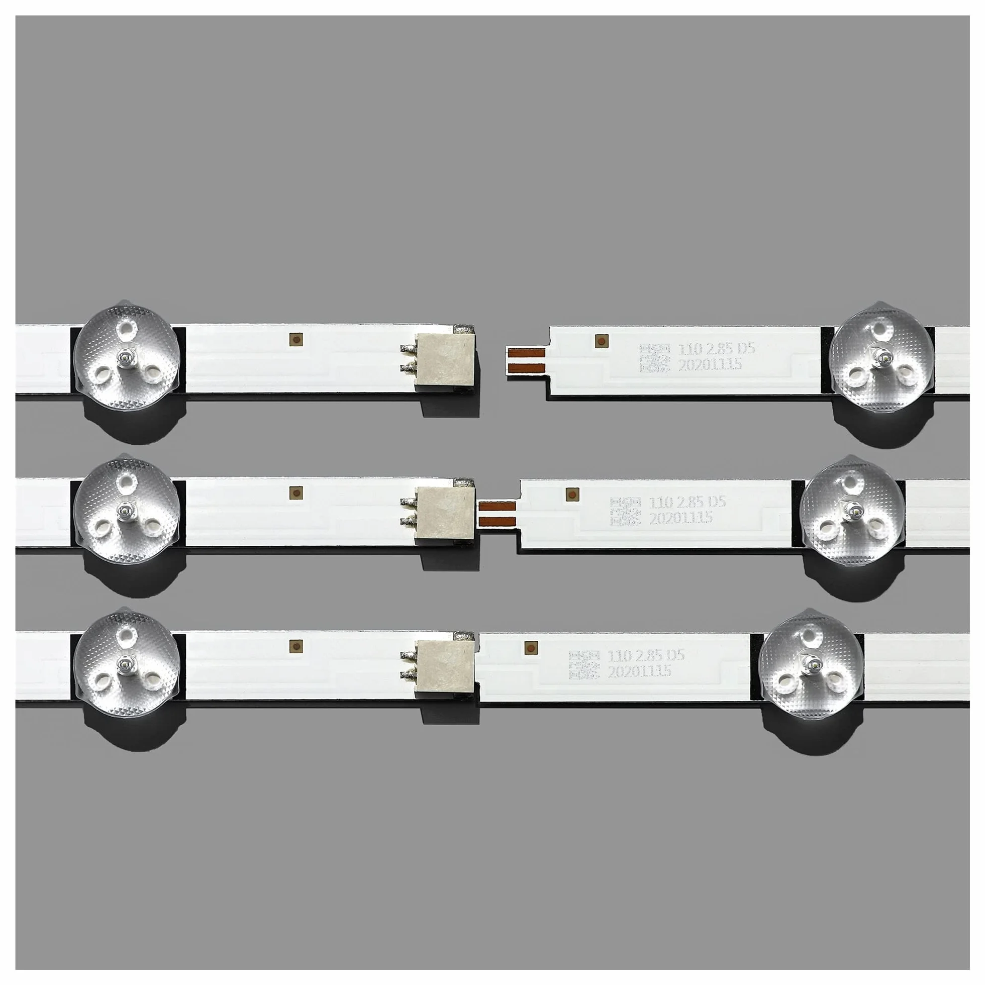 INPETS Tira de LED for iluminación Trasera Compatible for Samsung UE40J5200AW UE40J5200 V5DN-395SM0-R2 R3 BN96-37622A LM41-00355A 00121X 2015 SVS39.5 FCOM, 3 uds.