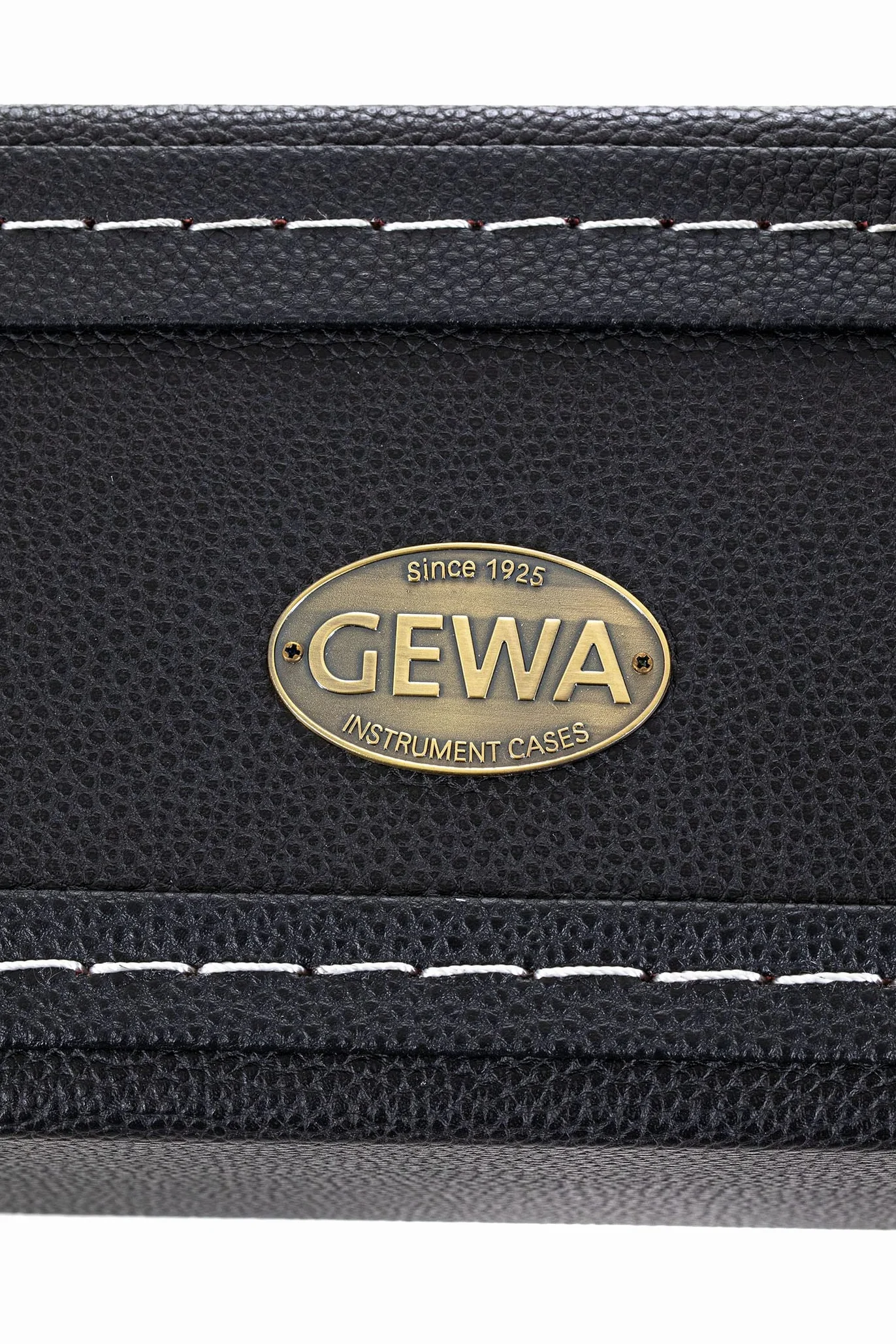 Estuche de guitarra GEWA modelo SG Flat Top Economy - Núcleo de madera - tapa plana - revestimiento de cuero sintético negro mate - cerraduras cromadas - compartimento para accesorios