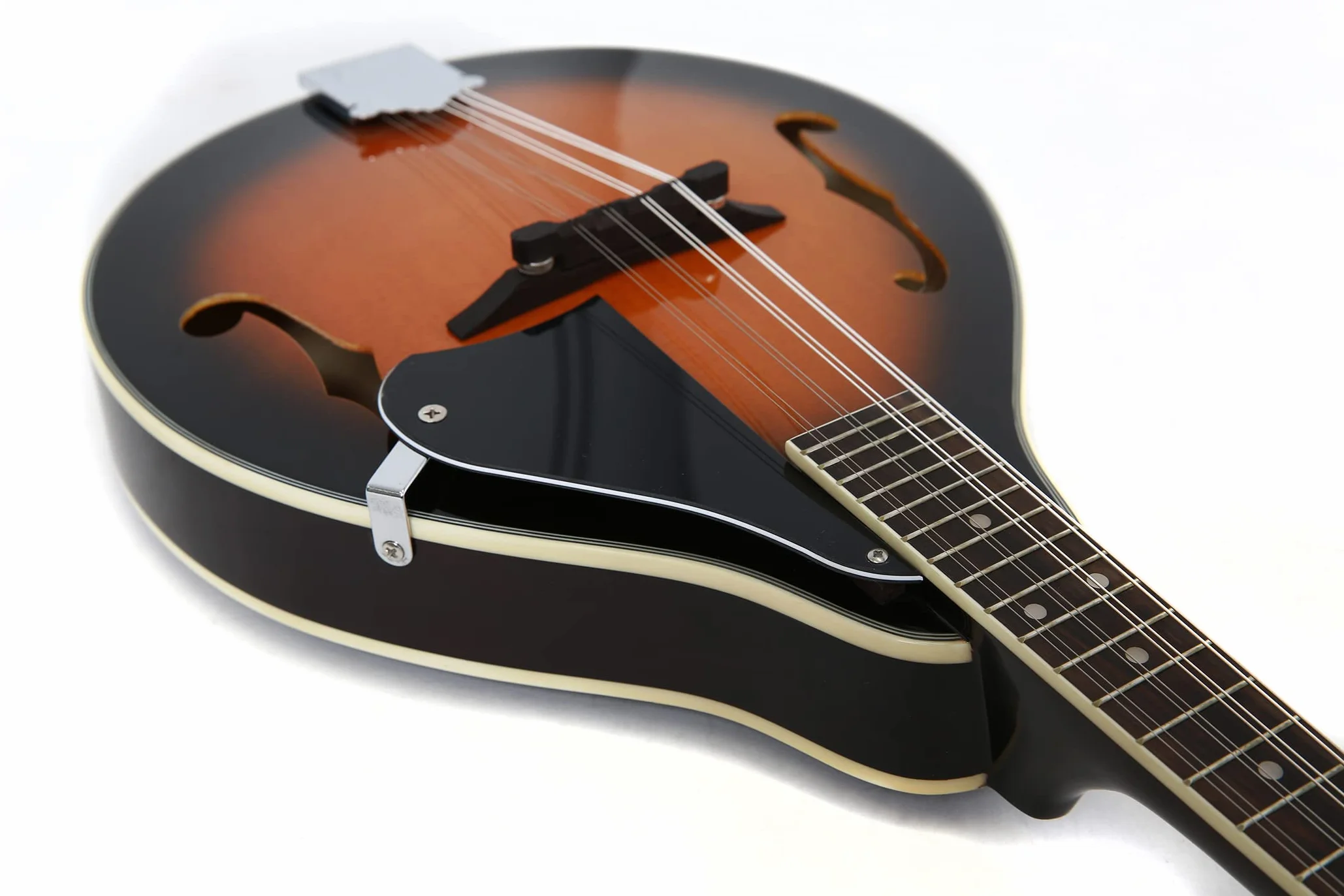 GEWA Mandolina A-1 Select - Tapa de abeto - Fondo/aros de arce - Orificios en F - Incl. estuche premium - Acabado brillo Vintage Sunburst