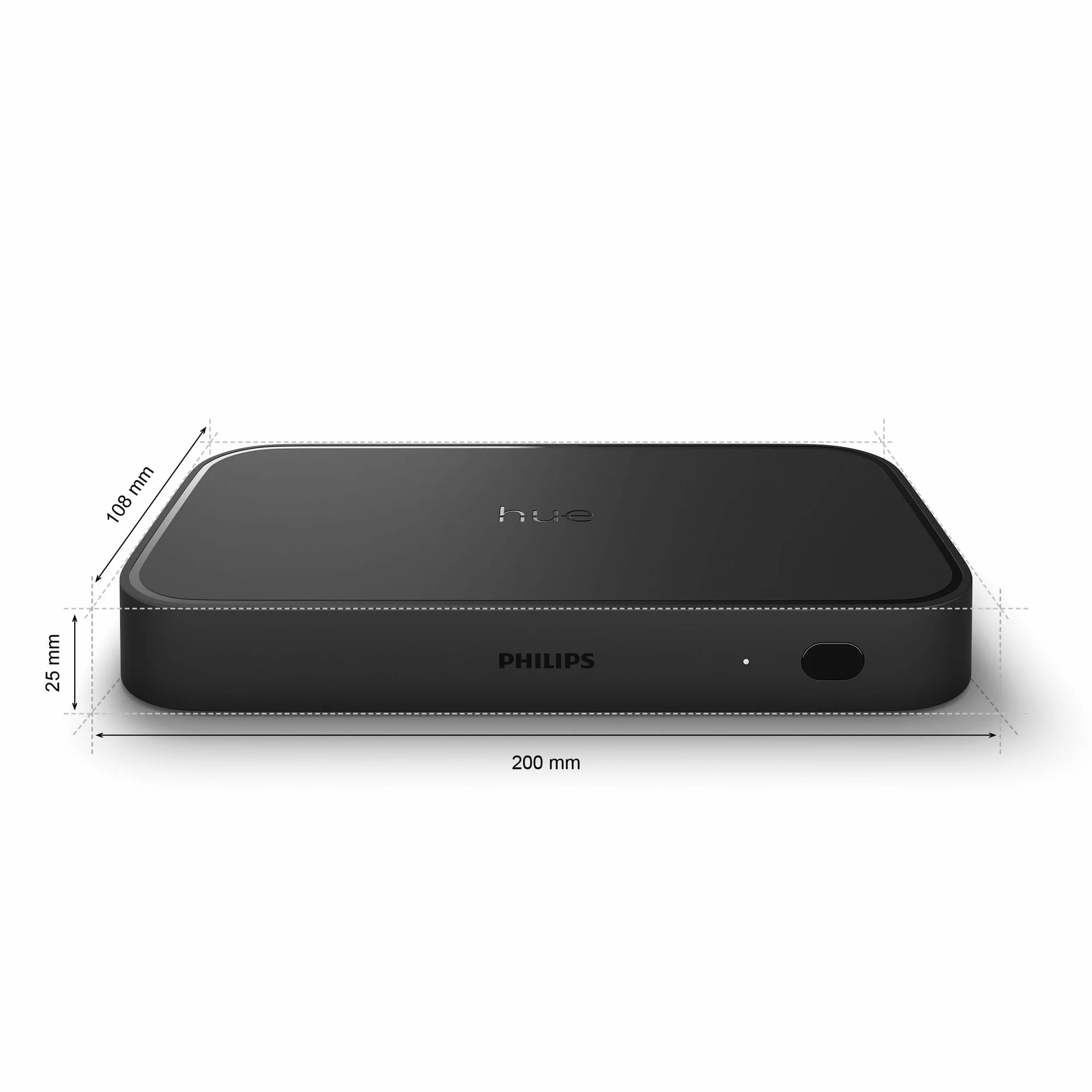 Philips Hue Play HDMI Sync Box 8K Sincronizador de Luz Ambiente con Videojuegos Películas Música Hasta 10 Luces LED Admite Dolby Vision HDR10+