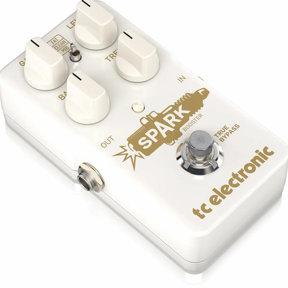 TC Electronic SPARK BOOSTER Impresionante pedal de refuerzo con control de ganancia y ecualizador activo