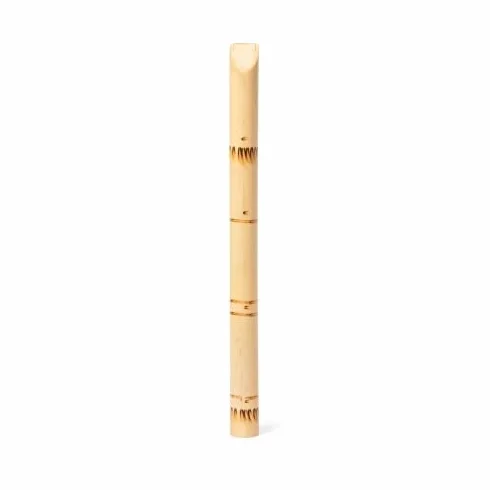 DISOK Lote 25 Flautas Bambú Ecológica. Regalos ideales para Niños en cumpleaños, fiestas, colegios, ludotecas, escuelas.