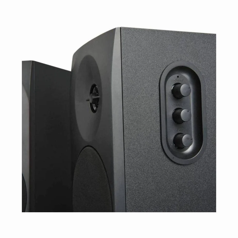 Woxter Dynamic Line 410 BT Altavoces estéreo 2.0 150W Bluetooth Madera 4 Pulgadas Tweeter Negro