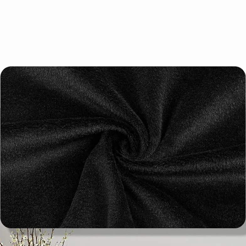 Funda guardapolvo Compatible con Audio-Technica AT-LP60XBT/Sony PS-LX310BT Tocadiscos, Estire Franela Estuche Protector (Negro)